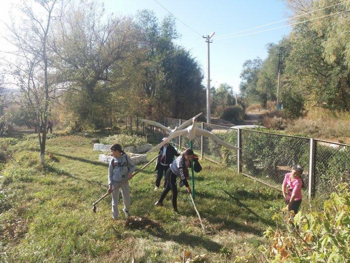 «Некрасовка орта мектеп – бақшасы» КММ – сі бойынша сенбіліктің жүргізілгендігі жөніндегі мәлімет
